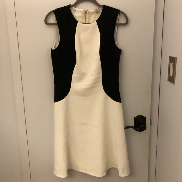 Sleeveless Color block dress